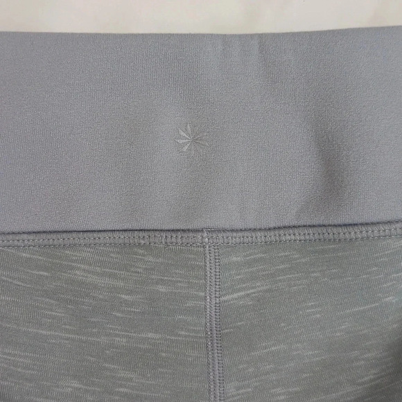Athleta SpaceDye Polartec Power Stretch Peak Tight, Color Gray Size XS - Picture 9 of 14